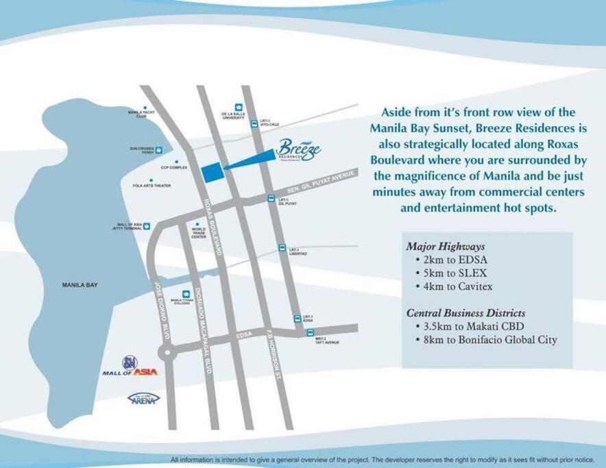 Breeze Residences - 1Br Unit With Balcony -Top Floor Manila Luaran gambar